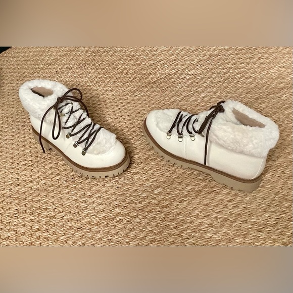 Sam Edleman Shearling Alpine Hiking Boots Size 9 -Never Worn - Picture 3 of 5